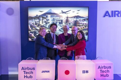 Airbus Tech Hub in Japan press conference