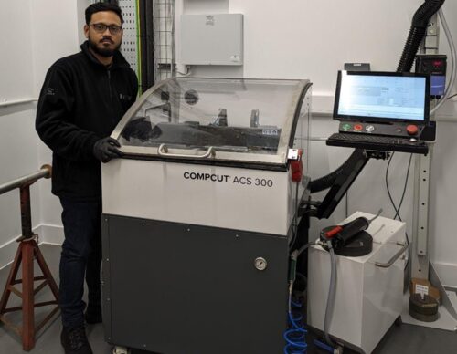 The Compcut ACS 300 saw
