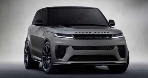 The Range Rover Sport SV Edition Two