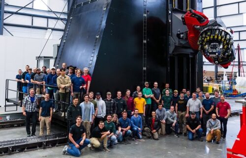 Rocket Lab's rocket building robot