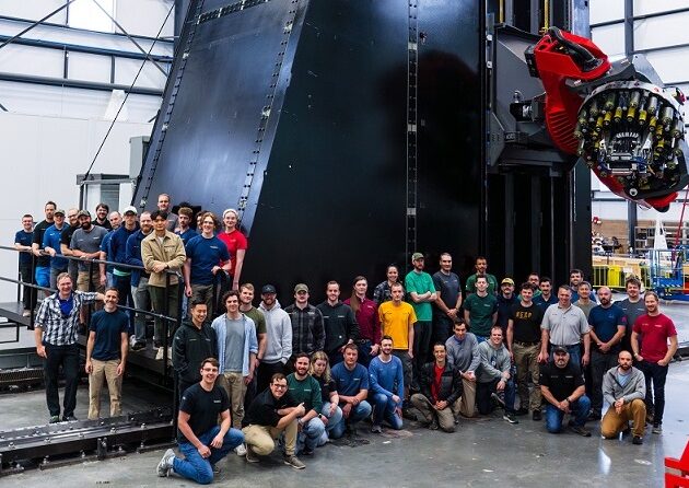 Rocket Lab begins installation of large carbon composite rocket-building machine