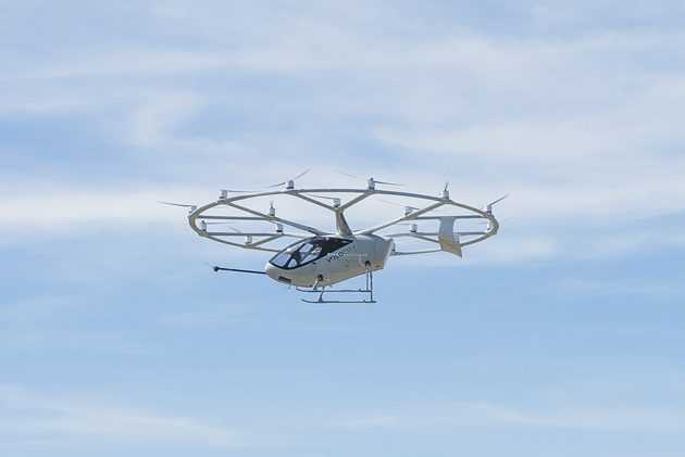 DLR successfully tests Volocopter’s air taxi