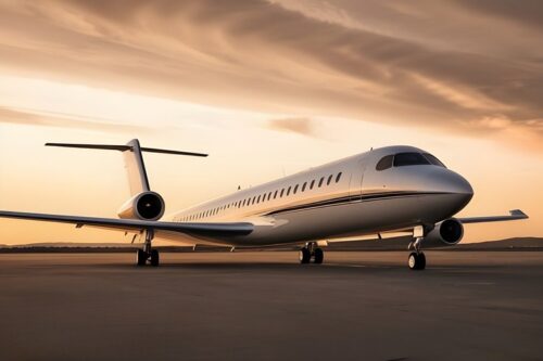 An aeroplane