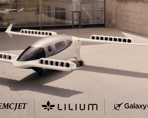 Lilium lance son premier avion aux États-Unis et signe un partenariat avec Galaxy FBO