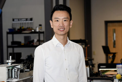 Kawai Kwok, an associate professor in Purdue University’s School of Aeronautics and Astronautics, will be the primary investigator on a project with commercial software provider AnalySwift LLC. NASA has awarded AnalySwift a $156,424 Phase I Small Business Technology Transfer contract for the research. (Purdue University photo/Alan Cesar)