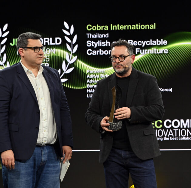 Cobra International and partners win 2025 JEC Innovation Award for stylish and recyclable carbon fibre furniture