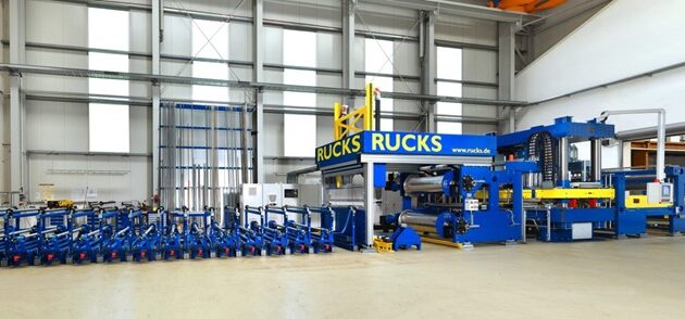 RUCKS has delivered its 11th continuous compression moulding system