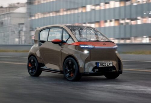 Geko electric car prototype by Liux