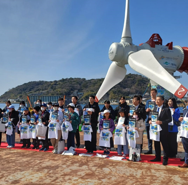 Japan continues its transition to renewable energy thanks to the Proteus tidal turbine