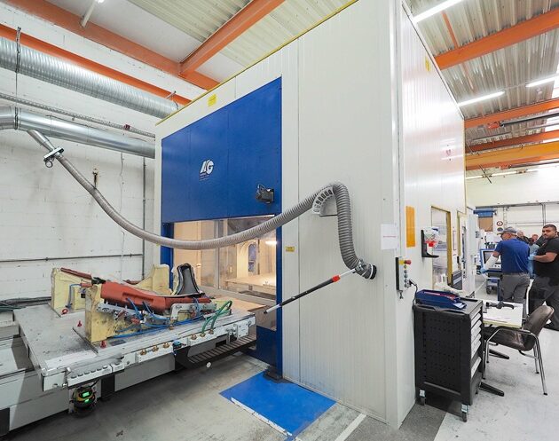 Ace’s setup times in CFRP post-processing much reduced with HG Grimme SysTech