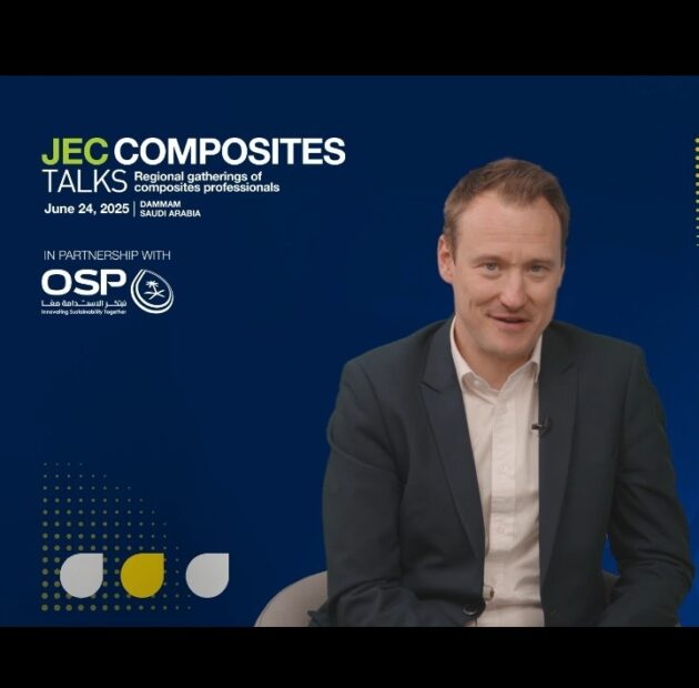 “The Talks will be a real gathering of the Middle East composites community in Saudi Arabia”, Thomas Lepretre, JEC