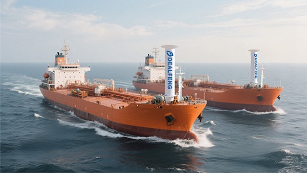 China’s Dealfeng to equip 14K series chemical tankers with rotor sails​​