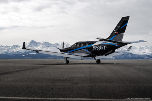 TBM 900 series airplane from Daher