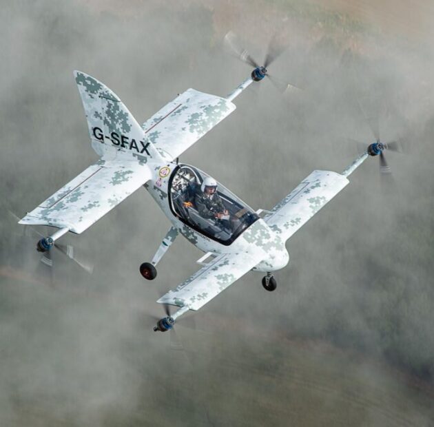 First airfield-to-airfield eVTOL flight in Europe