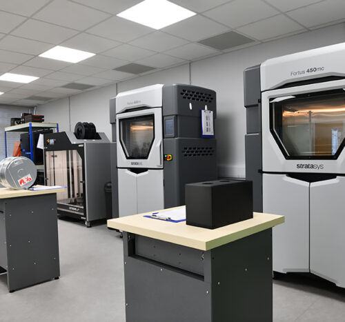Part of the additive manufacturing technology unit at Airframe Designs