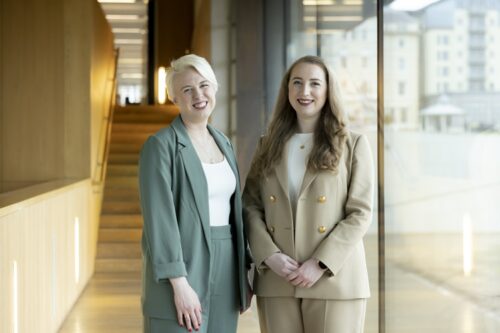 Lios founders - Rhona Togher (L) & Eimear O'Carroll (R)