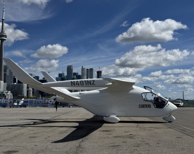 Beta Technologies flies electric Alia CX300 and sells electric charger to Canada