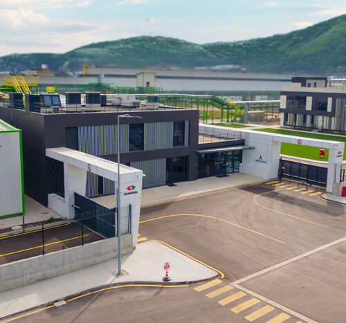 Aksa Carbon's campus entrance