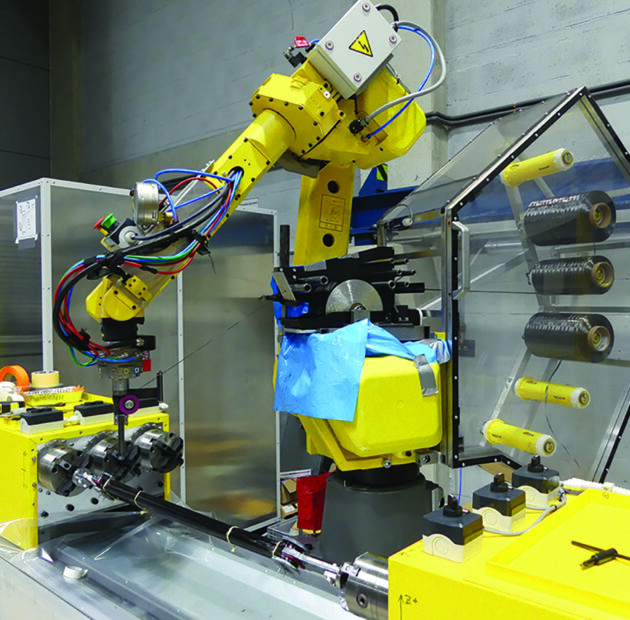 Versatile automation for advanced CFRP manufacturing