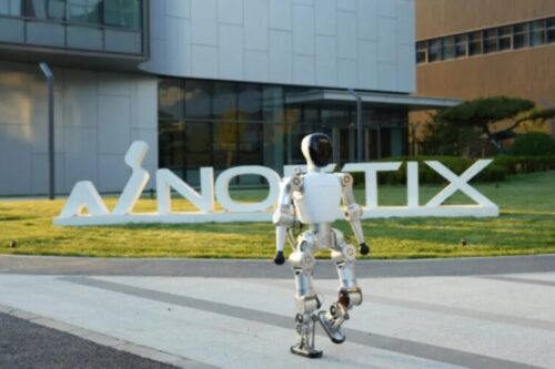 Bumi: Noetix's humanoid robot is about 94 cm tall and weighs about 12 kg (source: Noetix). GON: Gon's four-legged robot with a newly designed, PEEK (polyether ether ketone) + carbon-fiber composite frame (source: Gon Future).