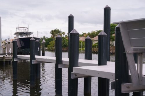 CGG's StormStrong Pipe Piles Boat Dock