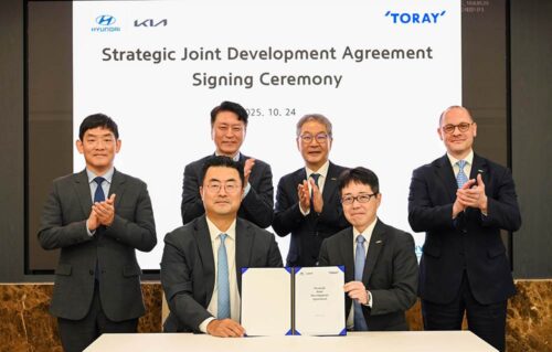 Hyundai Toray agreement Oct 2025