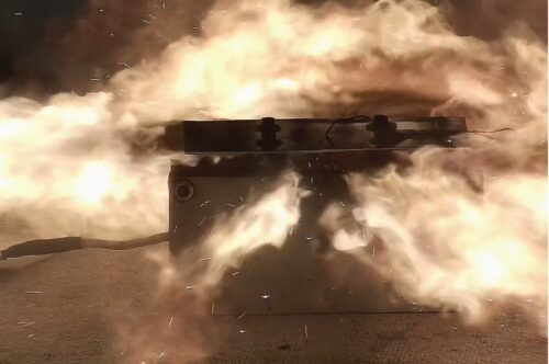 Thermal runaway testing © AZL Aachen GmbH