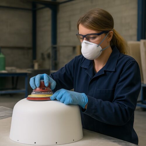 Apollinaire Composites ponçage radome