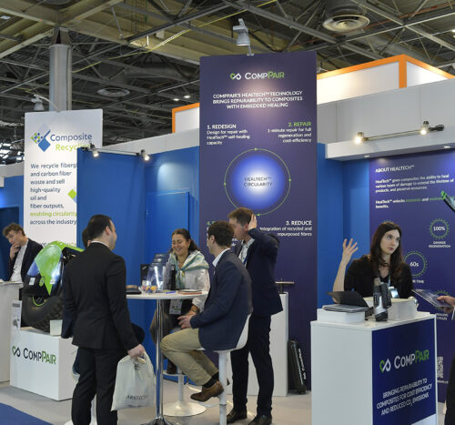 CompPair booth at JEC World 2025