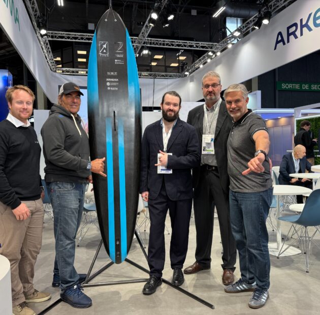 Neo Sailing Technologies construit la nouvelle planche à voile du multiple champion Antoine Albeau